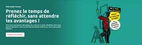 Promos de Banques et Assurances à Saint-Jean-d'Illac | Prenez le temps de réfléchir, sans attendre les avantages ! sur Crédit Coopératif | 18/06/2024 - 31/08/2024