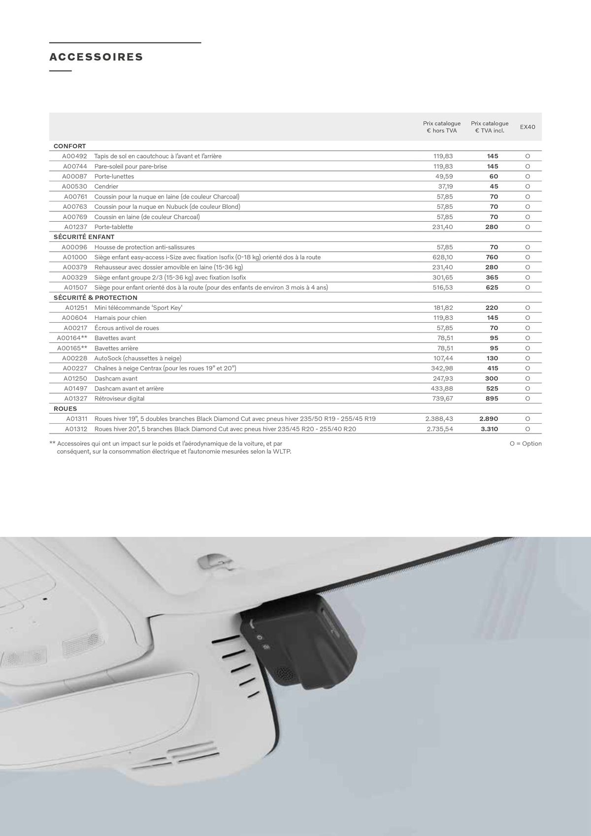 Catalogue VOLVO EX40 FULLY ELECTRIC, page 00023