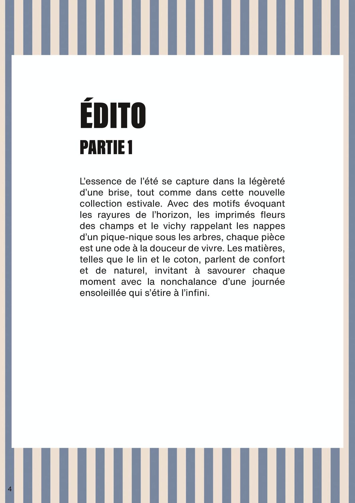 Catalogue LA MODE PLEIN ÉTÉ, page 00004