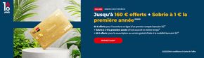 Promos de Banques et Assurances à Saint-Jean-d'Illac | Jusqu'à 160 € offerts + Sobrio à 1 € la première année sur Société Générale | 18/06/2024 - 02/07/2024