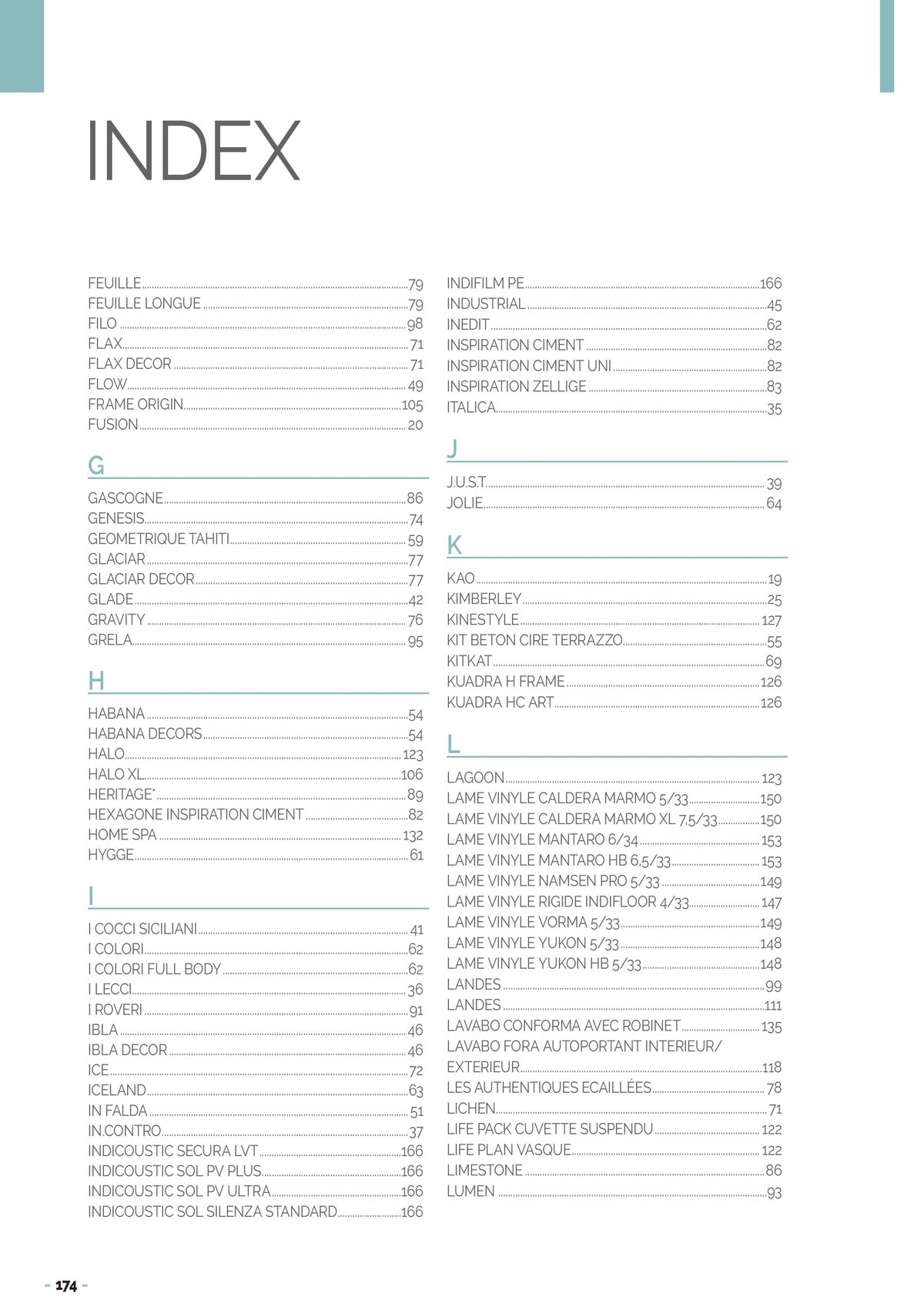 Catalogue Catalogue esprit tendances 2024, page 00174