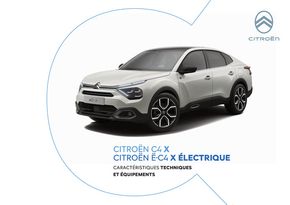 Catalogue Citroën à Montpont-en-Bresse | C4 X - Versions et caractéristiques | 20/06/2024 - 31/12/2024