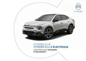 Catalogue Citroën à Hagenthal-le-Haut | C4 X - Versions et caractéristiques | 20/06/2024 - 31/12/2024