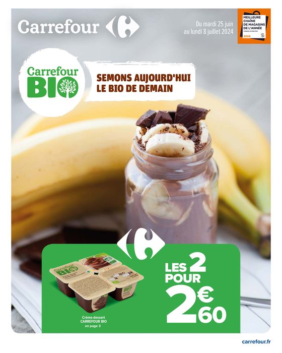 Carrefour BIO, SEMONS AUJOURD'HUI LE BIO DE DEMAIN