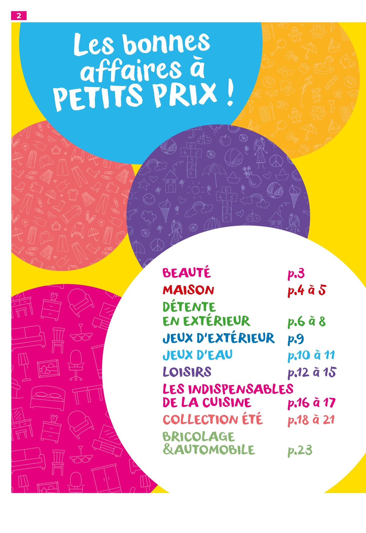 Catalogue Les bonnes affaires à Petits Prix !, page 00004