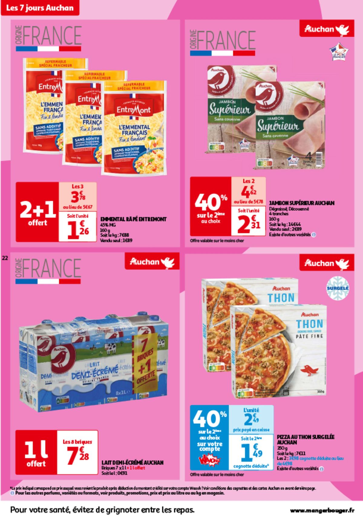 Catalogue Les 7 jours Auchan, c'est maintenant !, page 00022