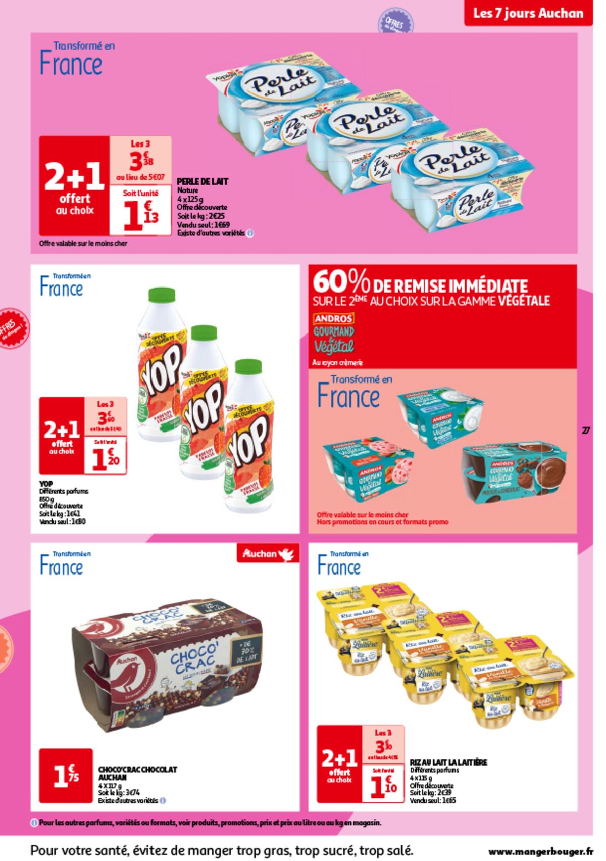 Catalogue Les 7 jours Auchan, c'est maintenant !, page 00027