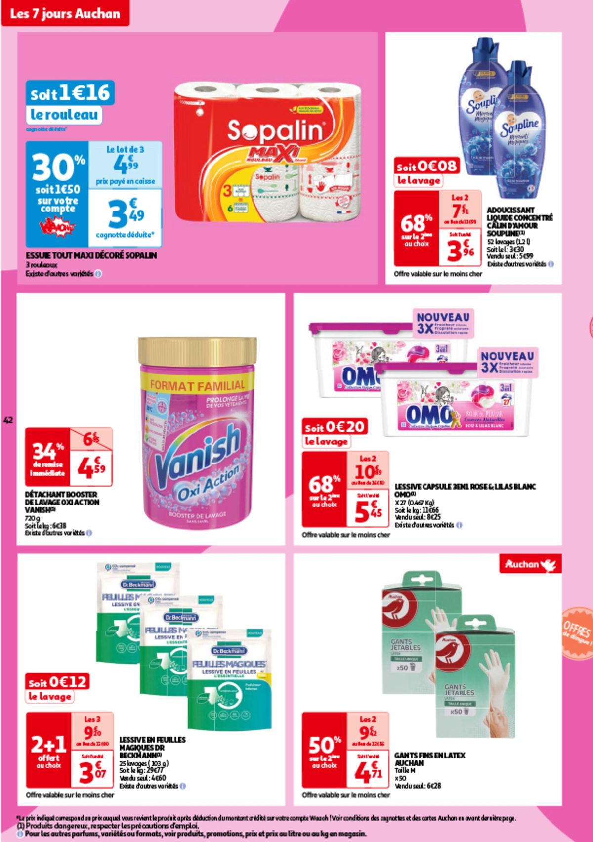 Catalogue Les 7 jours Auchan, c'est maintenant !, page 00042