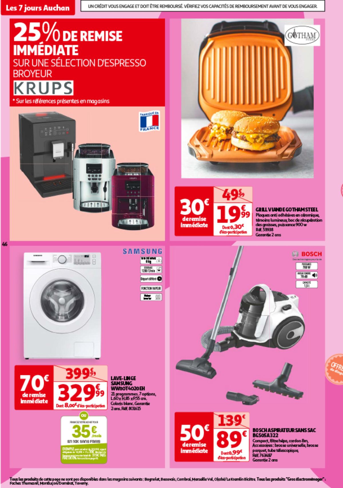 Catalogue Les 7 jours Auchan, c'est maintenant !, page 00046