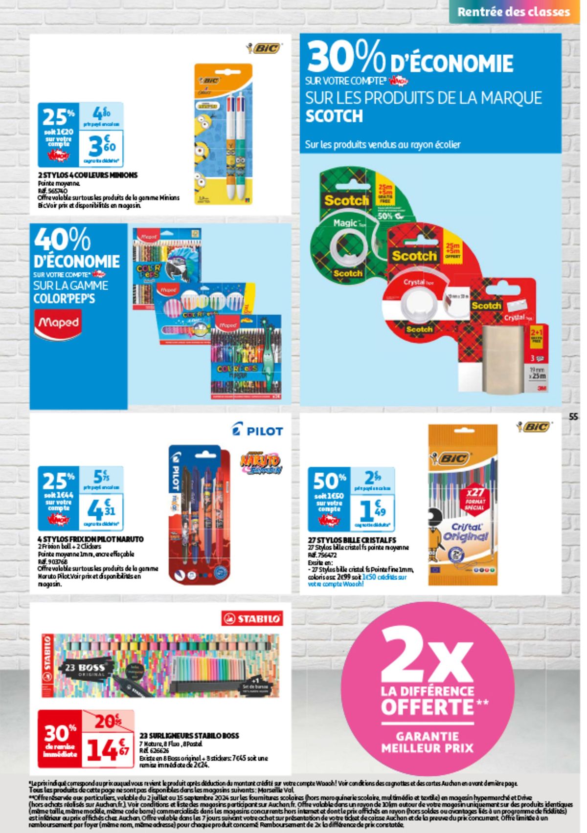 Catalogue Les 7 jours Auchan, c'est maintenant !, page 00055
