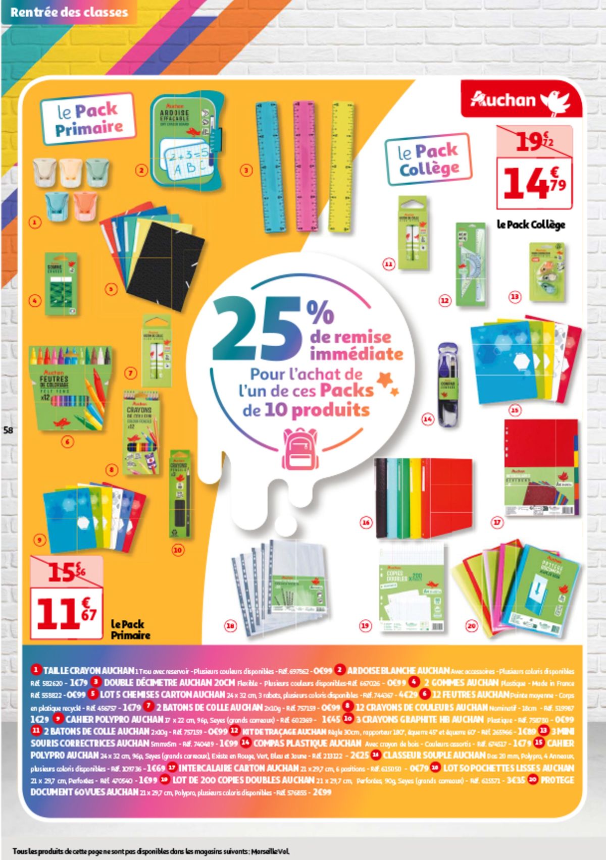 Catalogue Les 7 jours Auchan, c'est maintenant !, page 00058