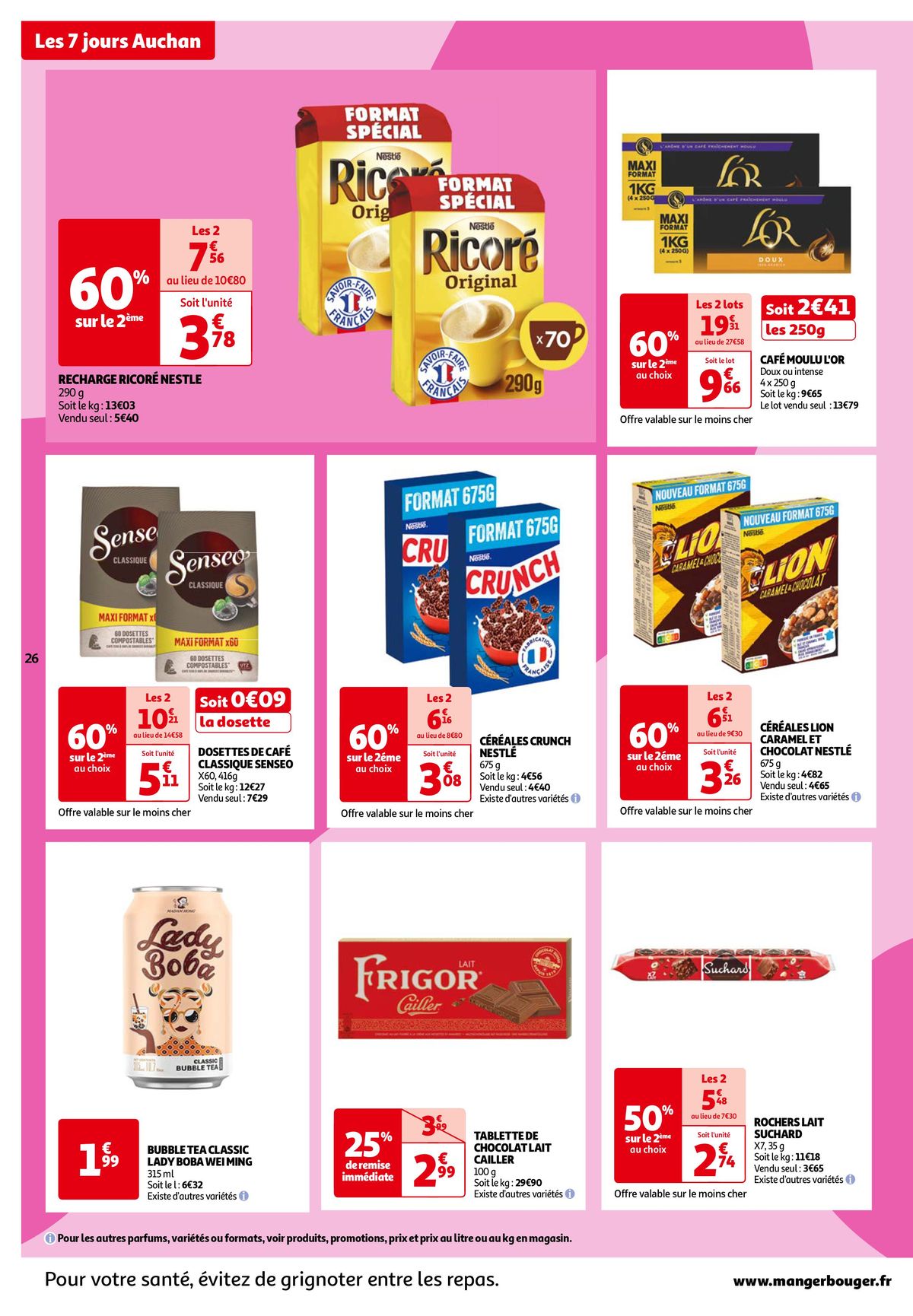 Catalogue Les 7 jours Auchan, c'est maintenant !, page 00026