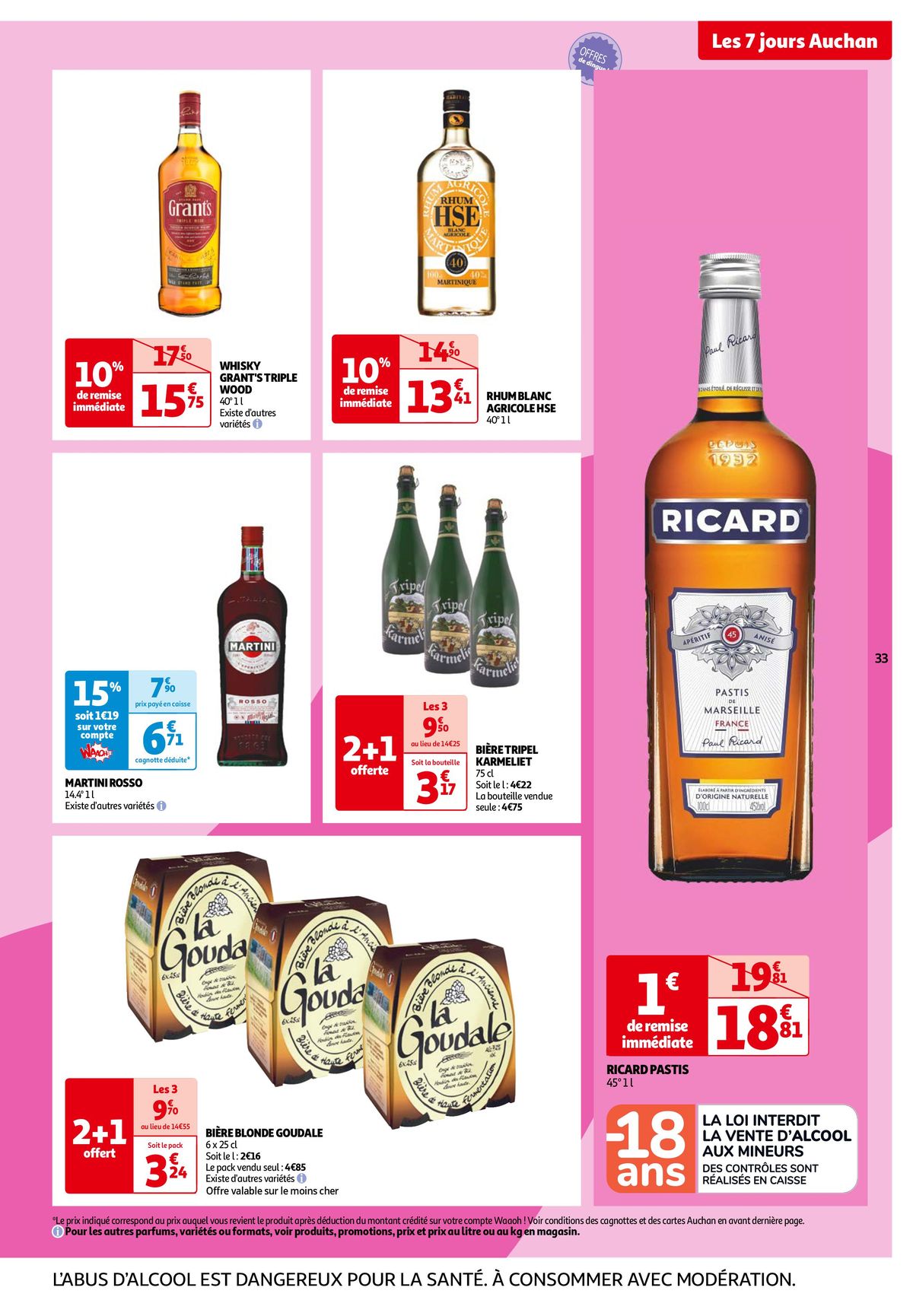 Catalogue Les 7 jours Auchan, c'est maintenant !, page 00033