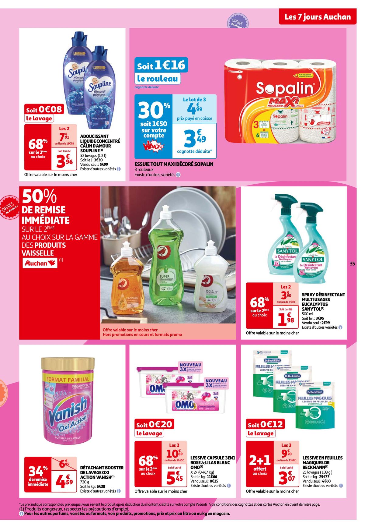 Catalogue Les 7 jours Auchan, c'est maintenant !, page 00035