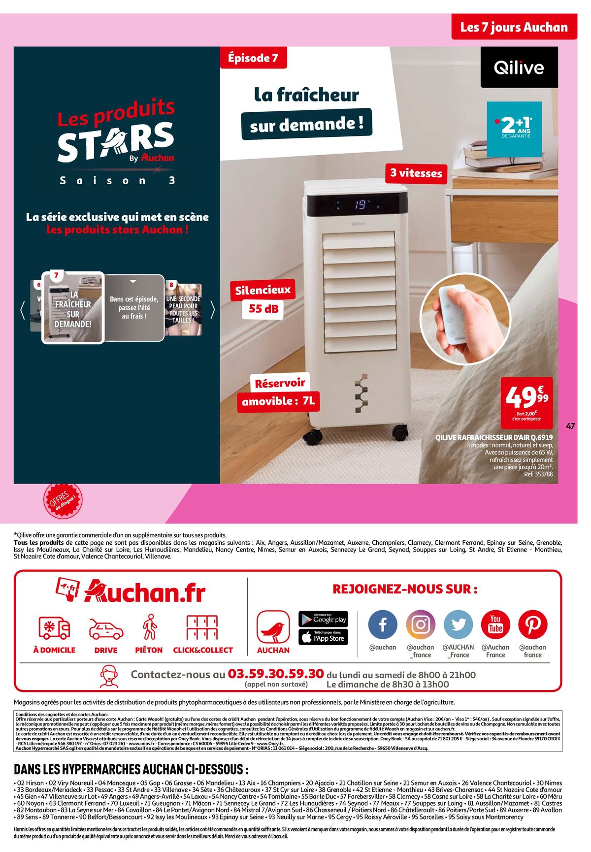 Catalogue Les 7 jours Auchan, c'est maintenant !, page 00047