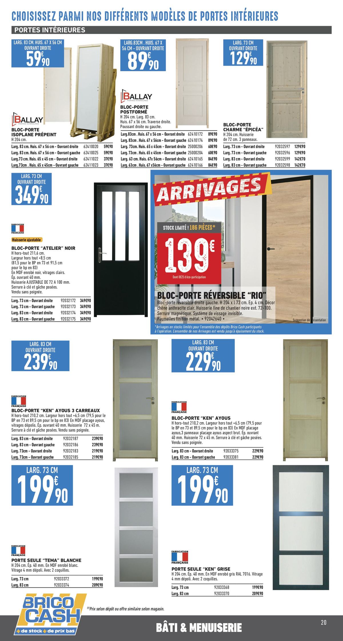 Catalogue Catalogue Bâti & Menuiserie, page 00011