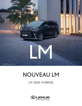 Catalogue Lexus à Pau | Lexus NOUVEAU LM  | 24/06/2024 - 28/02/2025