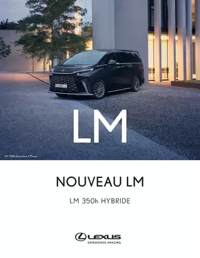 Catalogue Lexus à Annemasse | Lexus NOUVEAU LM  | 24/06/2024 - 28/02/2025