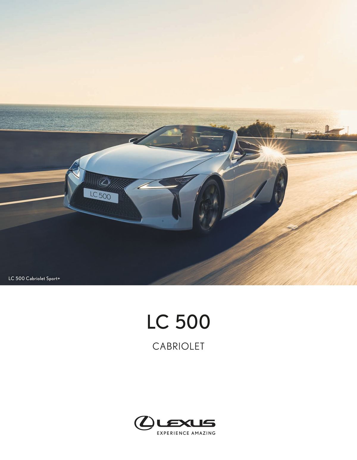 Catalogue Lexus LC 500 CABRIOLET, page 00001