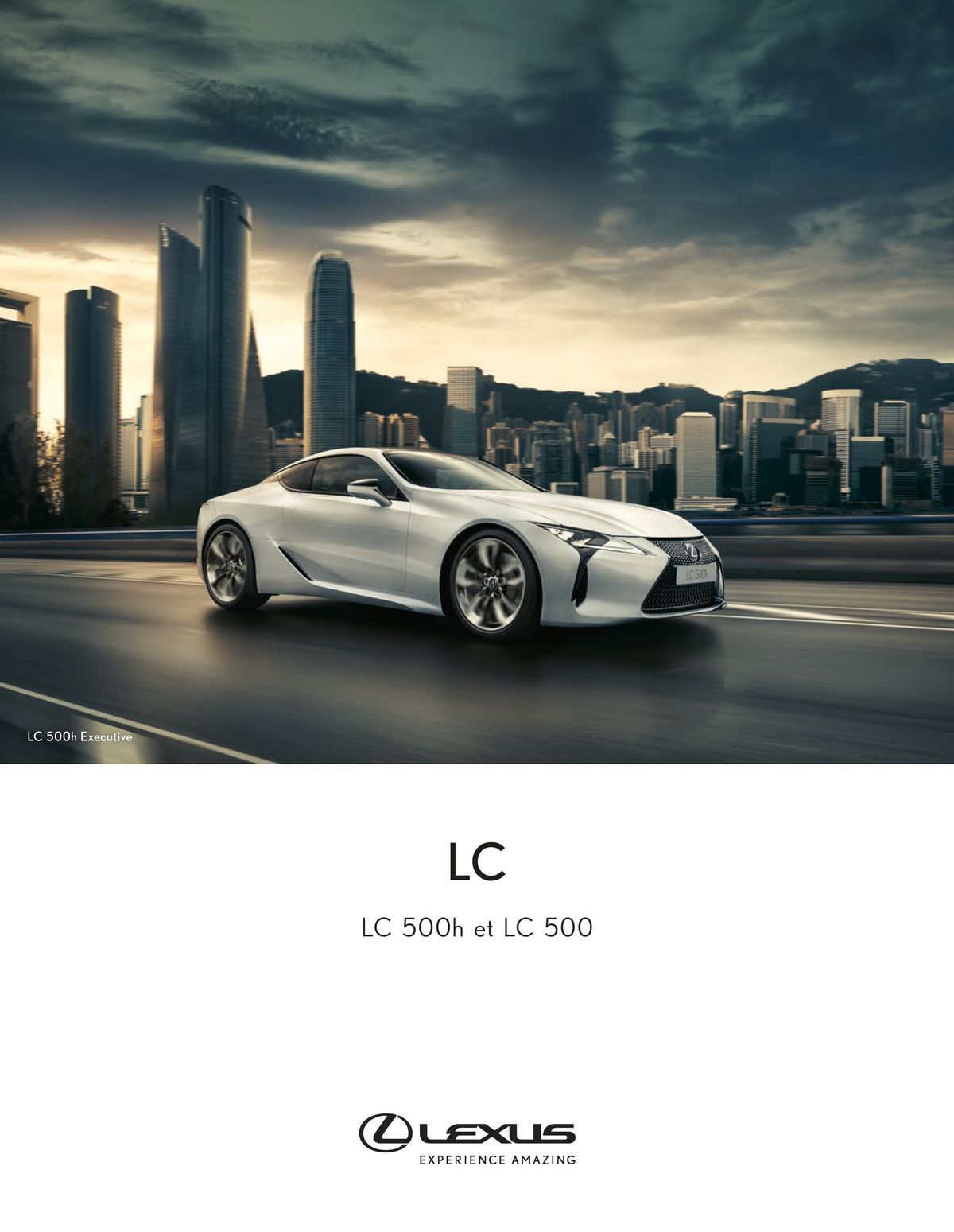Catalogue Lexus LC LC 500h et LC 500, page 00001