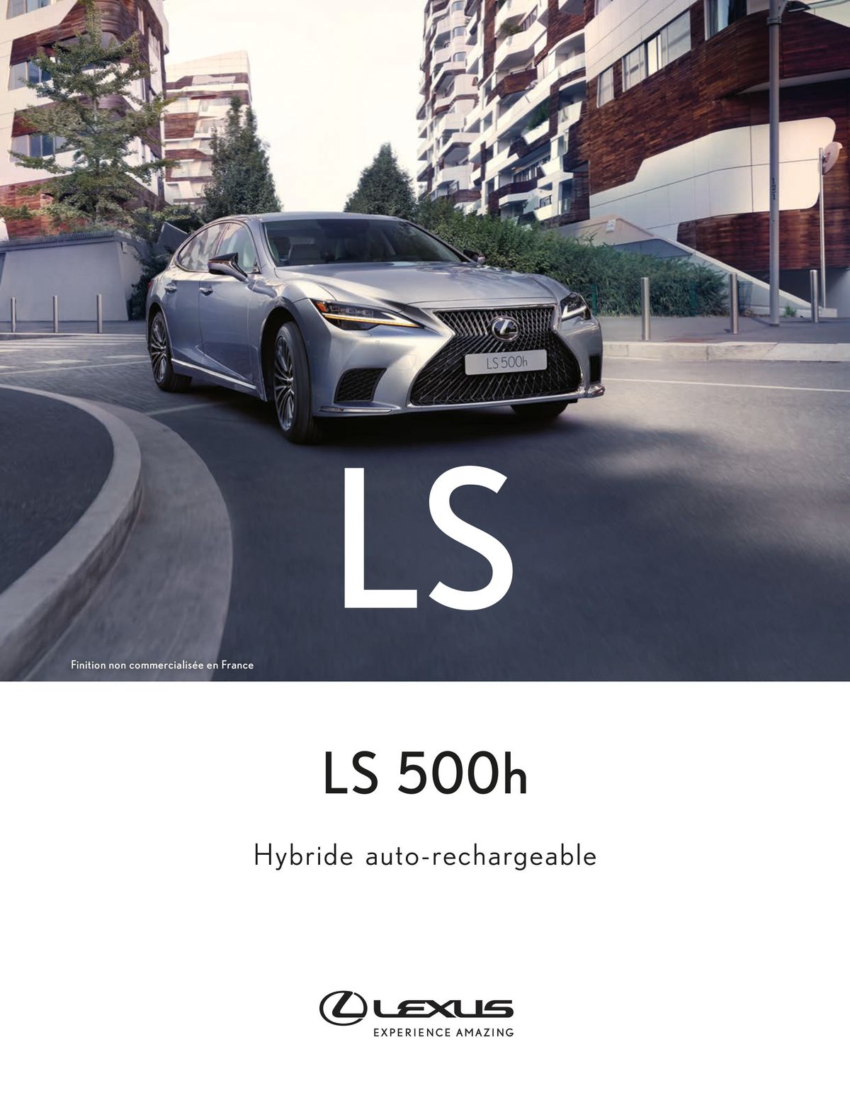 Catalogue Lexus LS 500h Hybride auto-rechargeable, page 00001