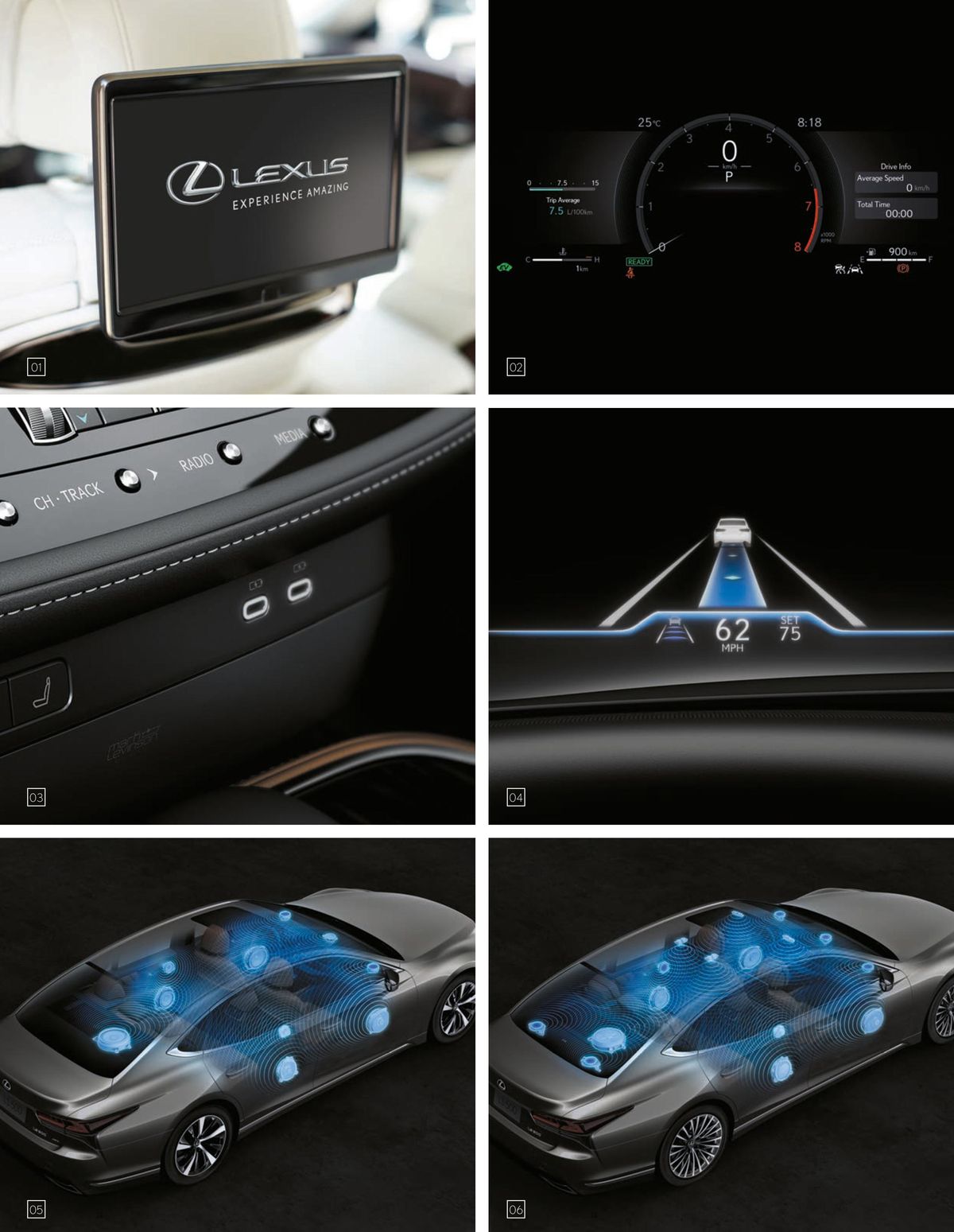 Catalogue Lexus LS 500h Hybride auto-rechargeable, page 00029