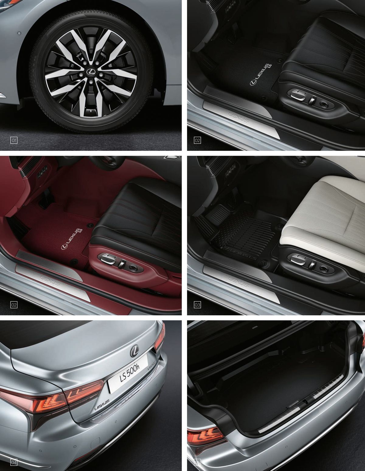 Catalogue Lexus LS 500h Hybride auto-rechargeable, page 00041