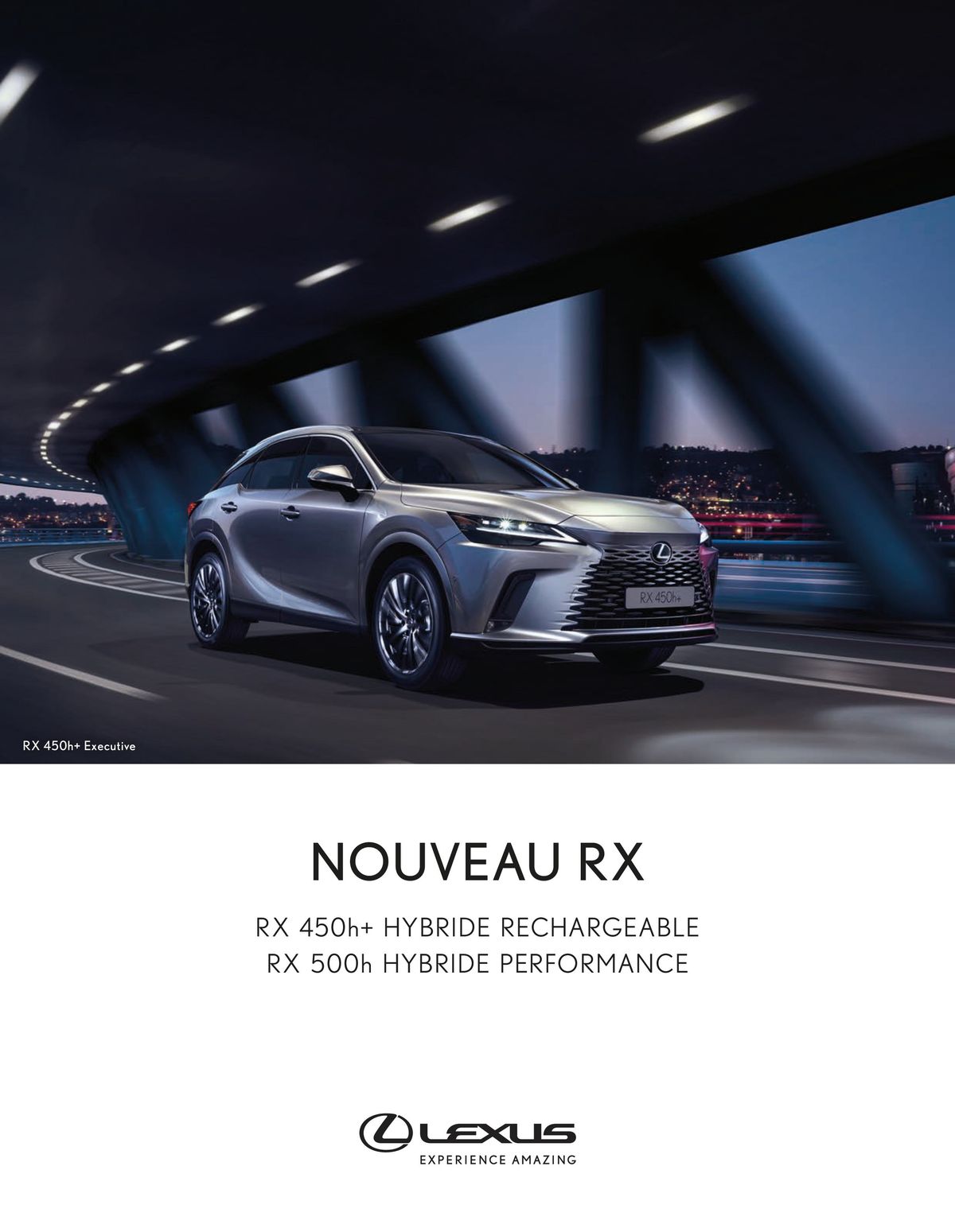 Catalogue Lexus NOUVEAU RX, page 00001