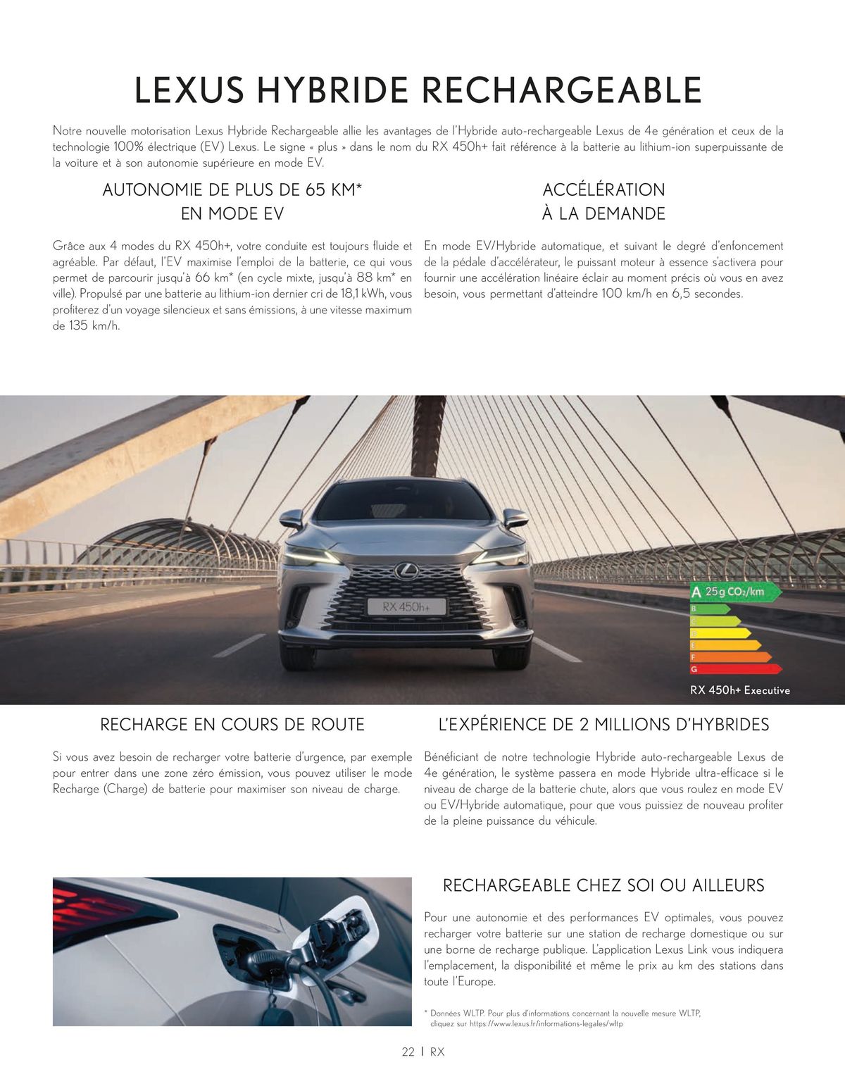 Catalogue Lexus NOUVEAU RX, page 00022