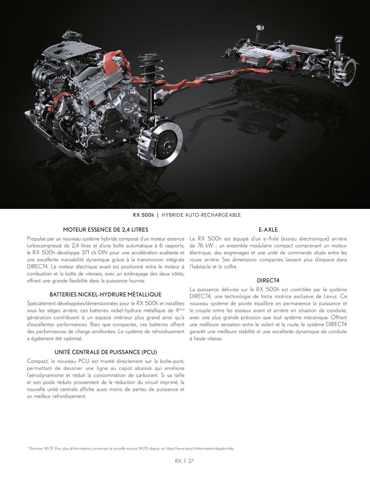 Catalogue Lexus NOUVEAU RX, page 00027