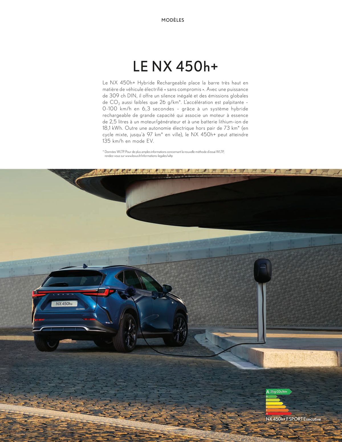 Catalogue Lexus NX 350h HYBRIDE NX 450h+ HYBRIDE RECHARGEABLE, page 00025