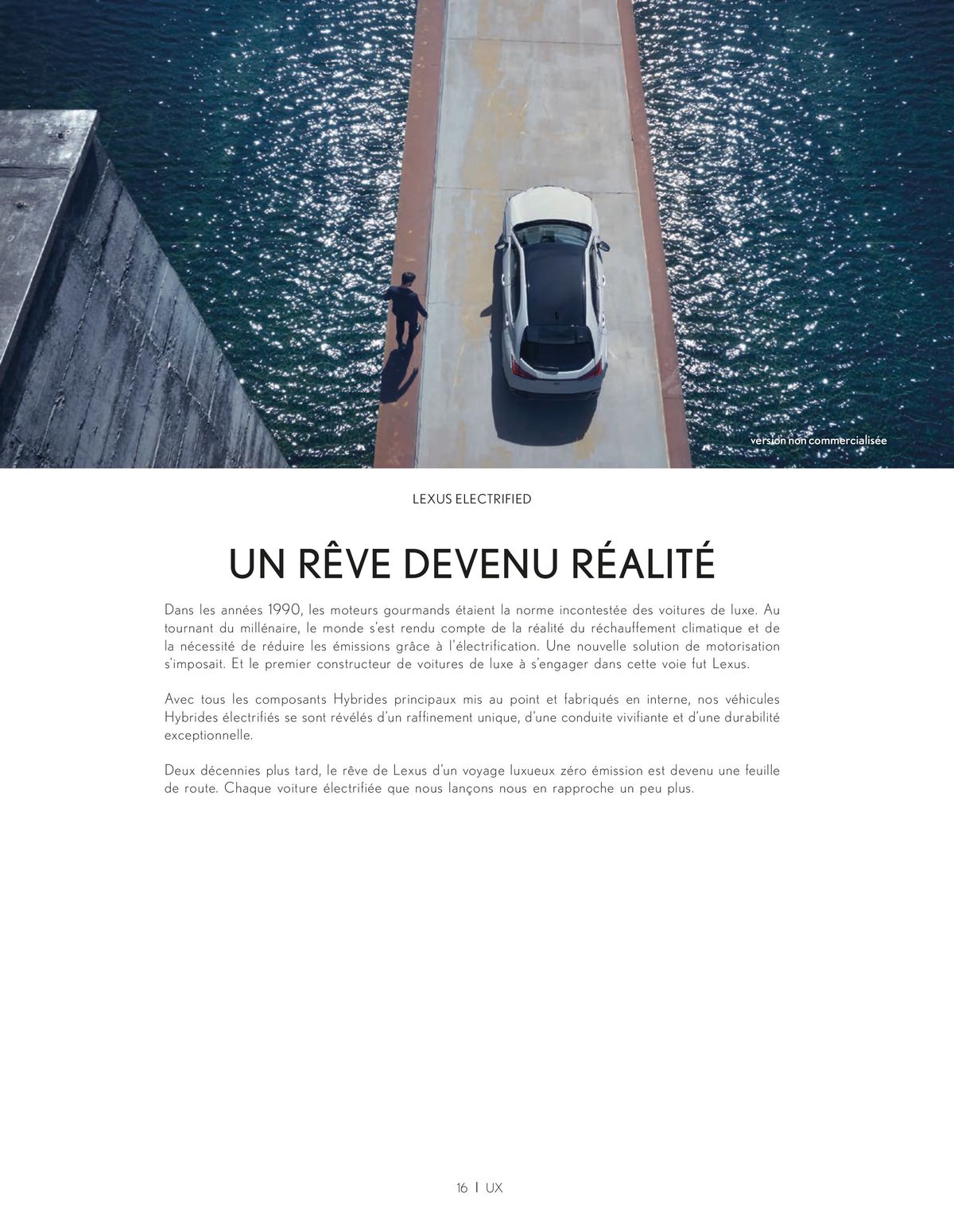 Catalogue Lexus HYBRIDE AUTO-RECHARGEABLE, page 00016
