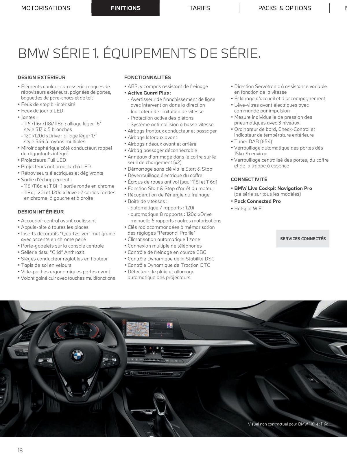 Catalogue THE BMW SÉRIE 1, page 00018
