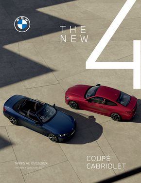 Catalogue BMW à Sarrebourg | THE NEW 4 COUPÉ CABRIOLET | 26/06/2024 - 31/01/2025