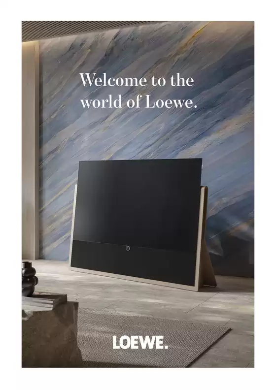 Catalogue Loewe TV à Toulouse | Welcome to the world of Loewe | 26/06/2024 - 31/12/2024