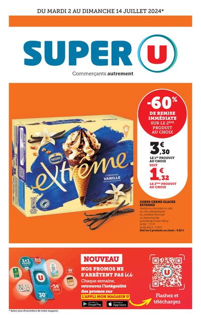 Catalogue Super U à Tarascon-sur-Ariège | Super U | 02/07/2024 - 14/07/2024