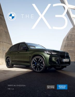 Catalogue BMW à Nice | THE X3 | 26/06/2024 - 31/01/2025