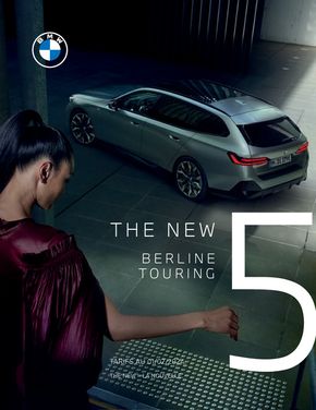 Catalogue BMW | THE NEW 5 B E R L I N E TO U R I N G | 26/06/2024 - 31/01/2025