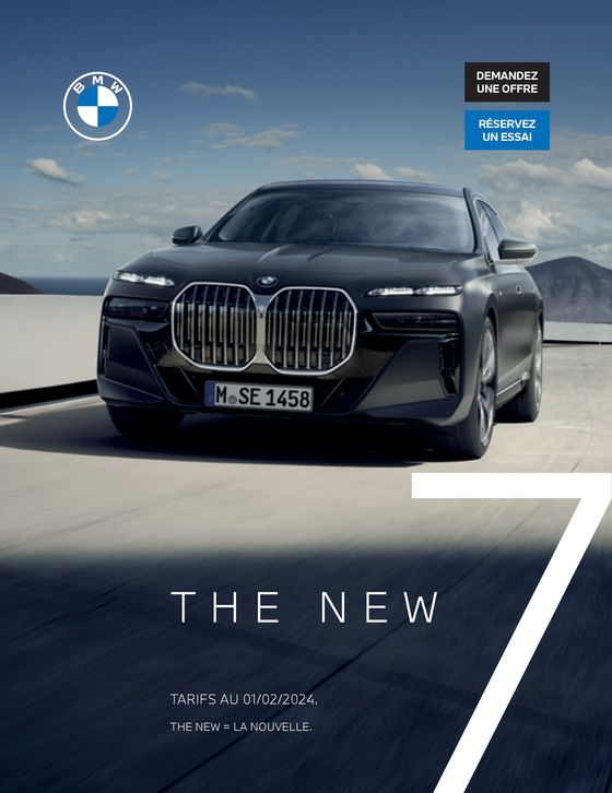 Catalogue BMW à Grenoble | THE NEW 7 | 26/06/2024 - 31/01/2025