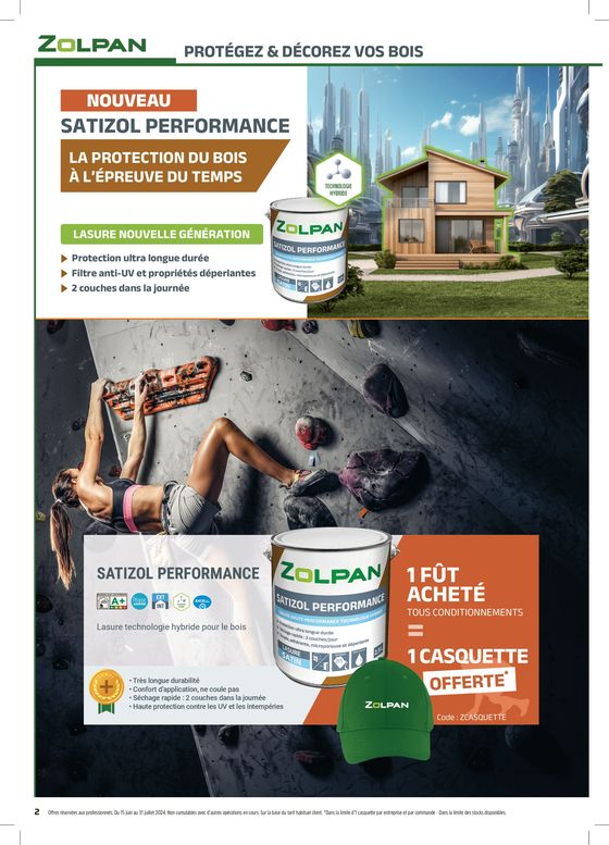 Catalogue Zolpan | Zolpan RDV Promos Sports 2024 | 26/06/2024 - 31/07/2024