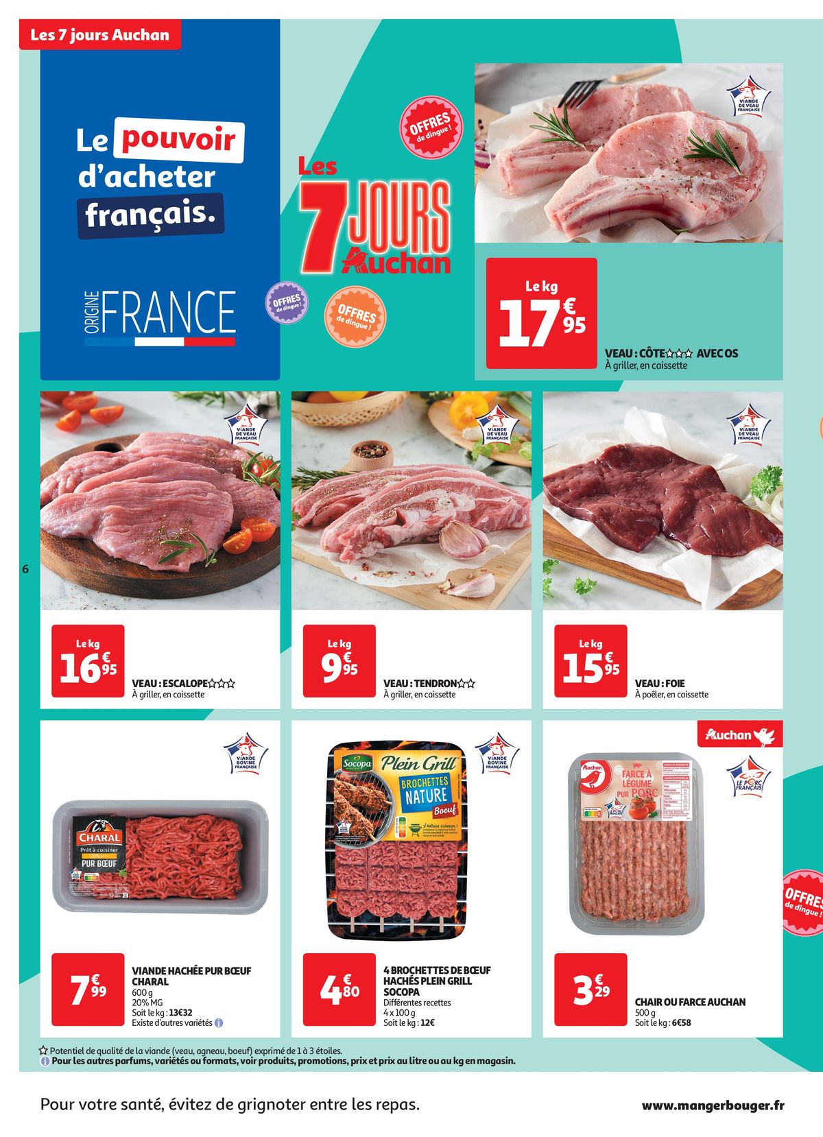 Catalogue C'est les 7 jours Auchan dans votre super !, page 00006