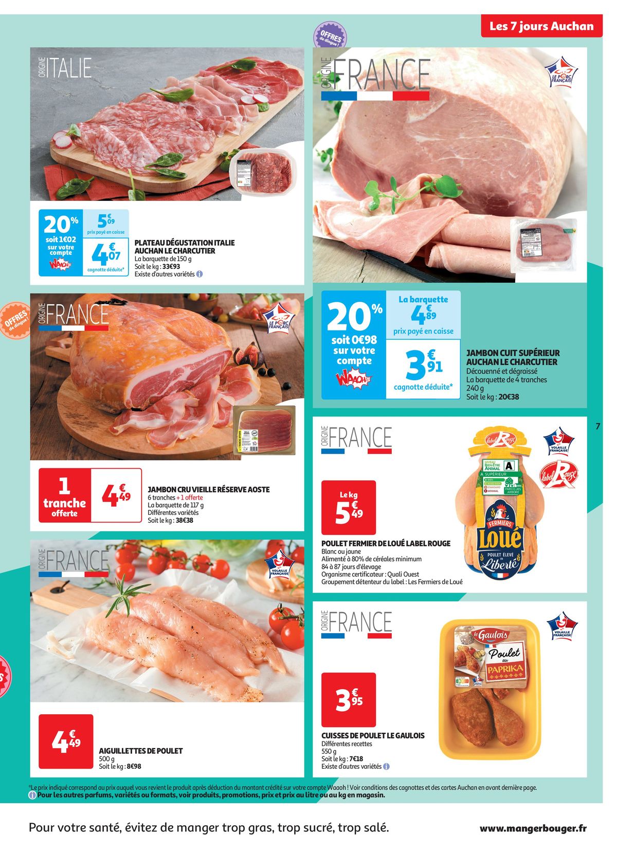 Catalogue C'est les 7 jours Auchan dans votre super !, page 00007