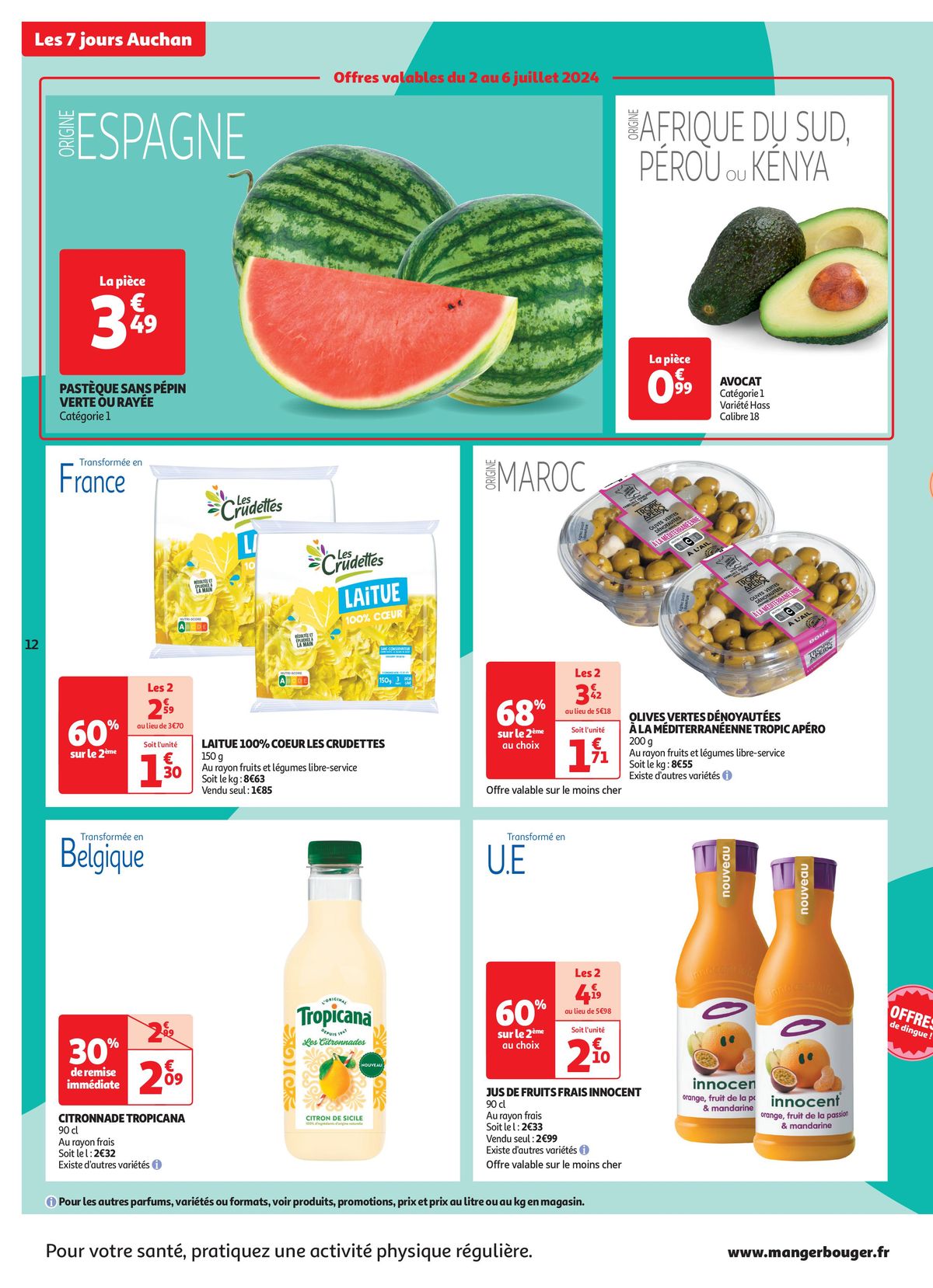 Catalogue C'est les 7 jours Auchan dans votre super !, page 00012