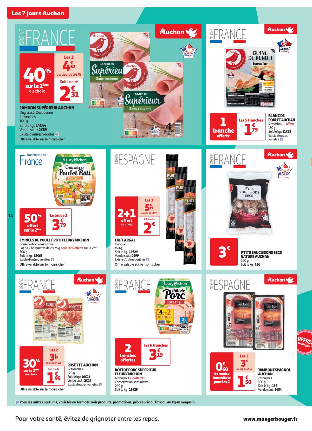 Catalogue C'est les 7 jours Auchan dans votre super !, page 00014