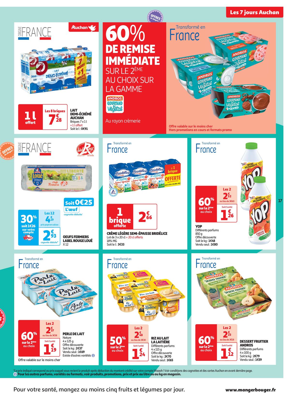 Catalogue C'est les 7 jours Auchan dans votre super !, page 00017