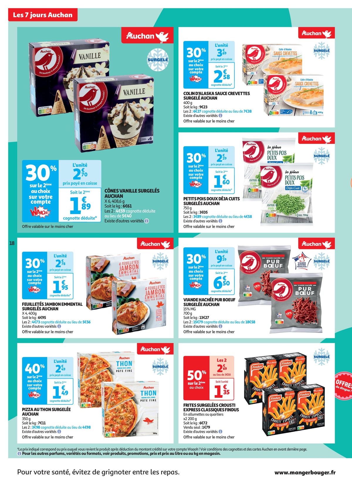 Catalogue C'est les 7 jours Auchan dans votre super !, page 00018