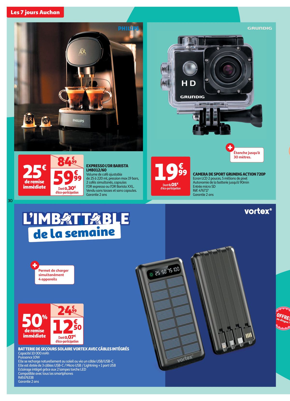 Catalogue C'est les 7 jours Auchan dans votre super !, page 00030