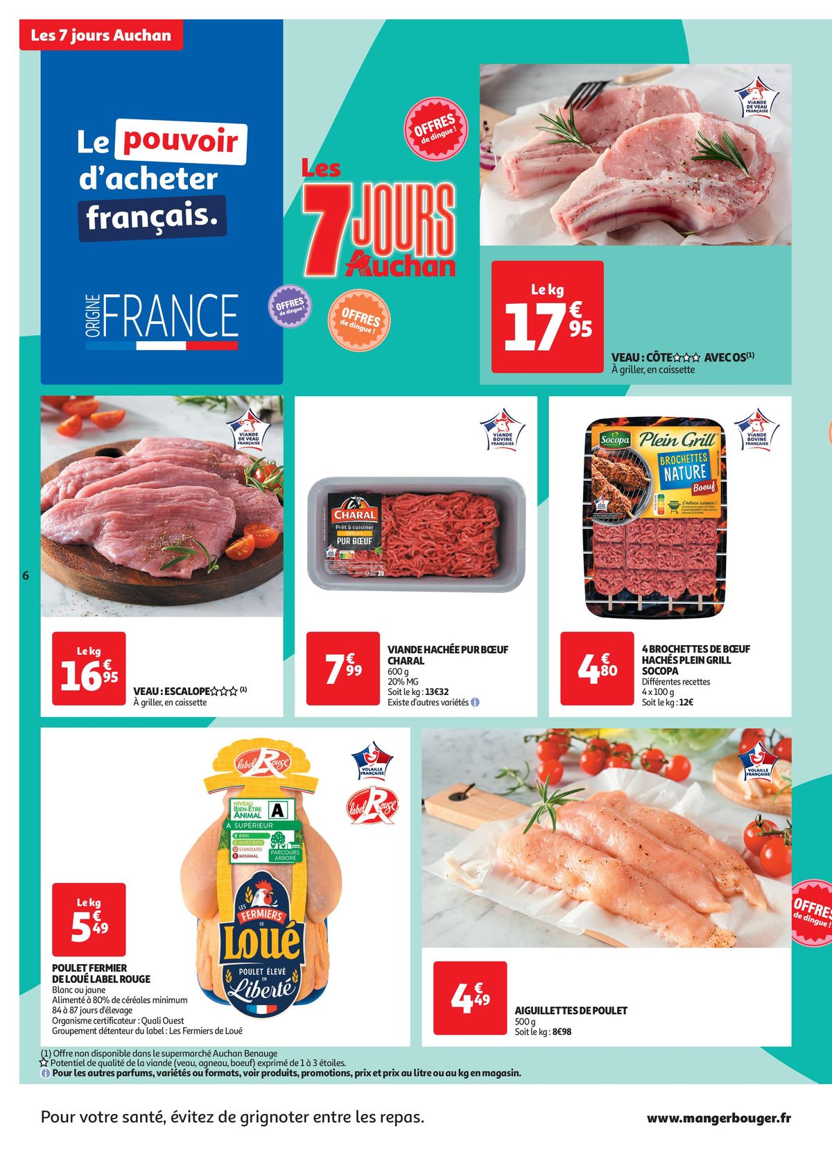 Catalogue C'est les 7 jours Auchan dans votre super !, page 00006