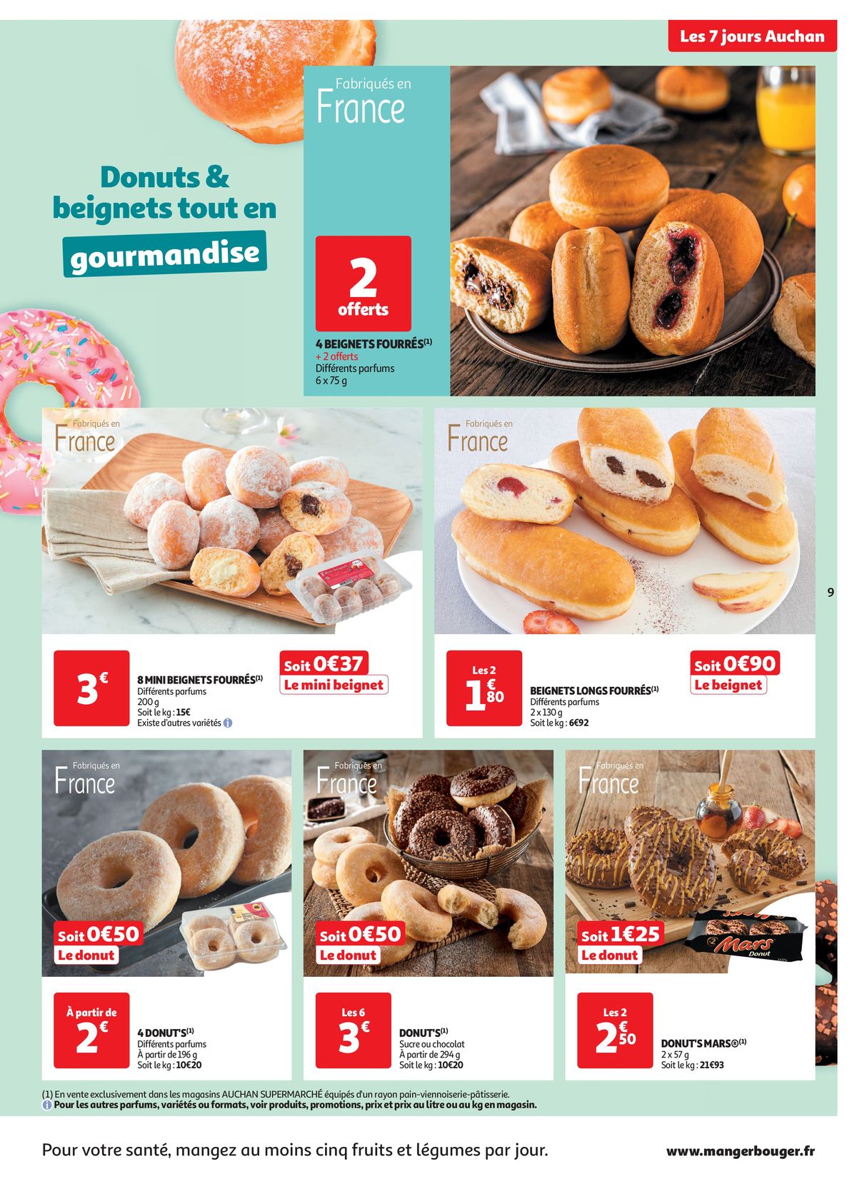 Catalogue C'est les 7 jours Auchan dans votre super !, page 00009