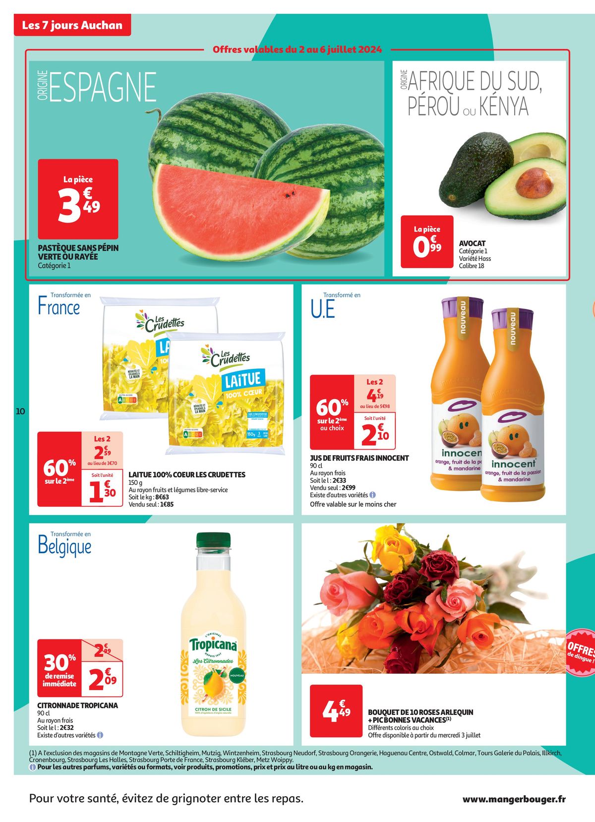 Catalogue C'est les 7 jours Auchan dans votre super !, page 00010